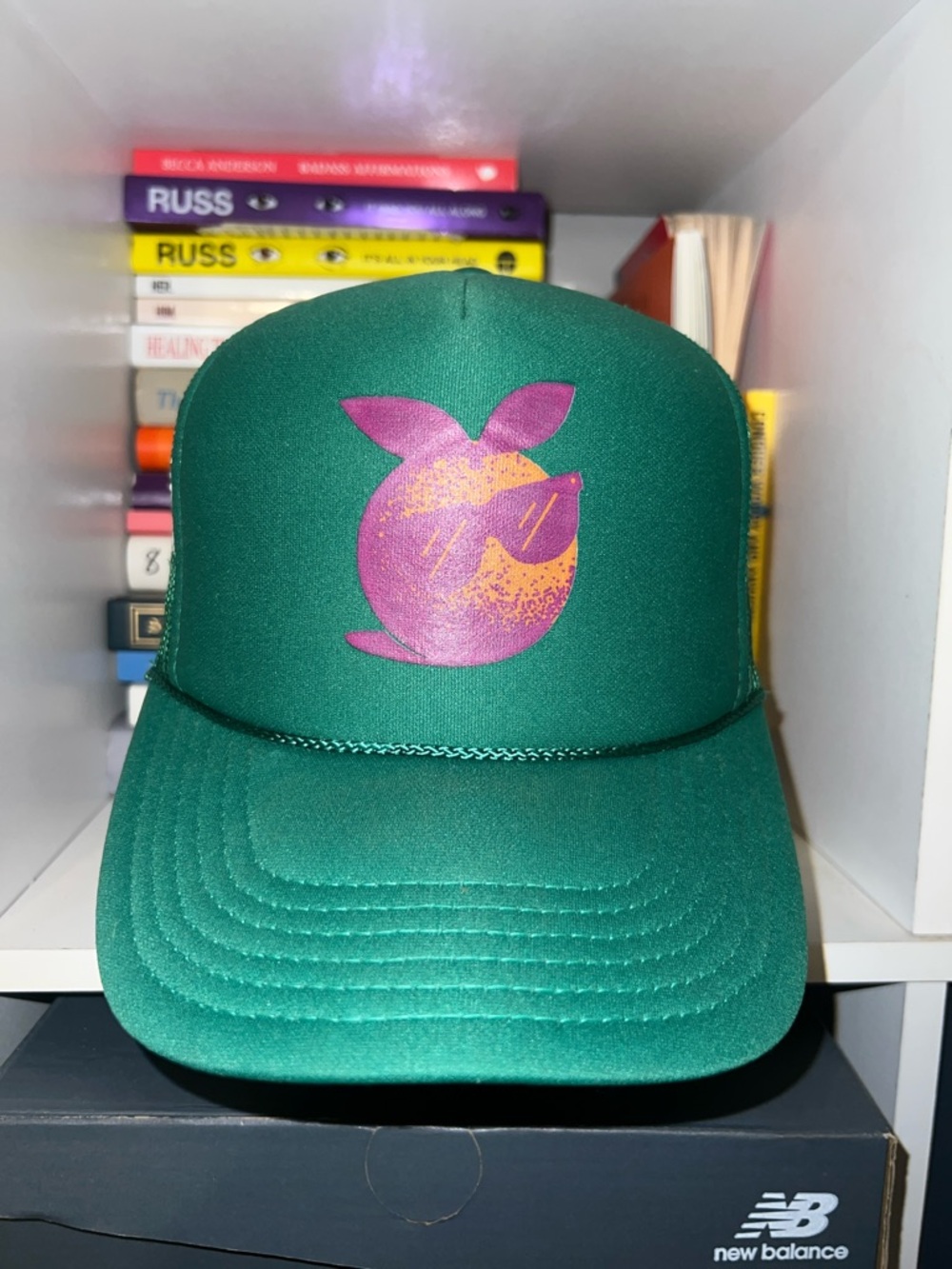 Larry June Midnight Organic trucker snapback